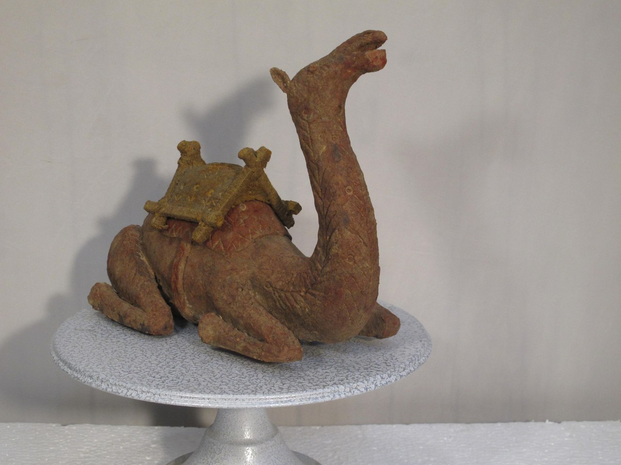 مجسمه شتر پاپیه ماشه 