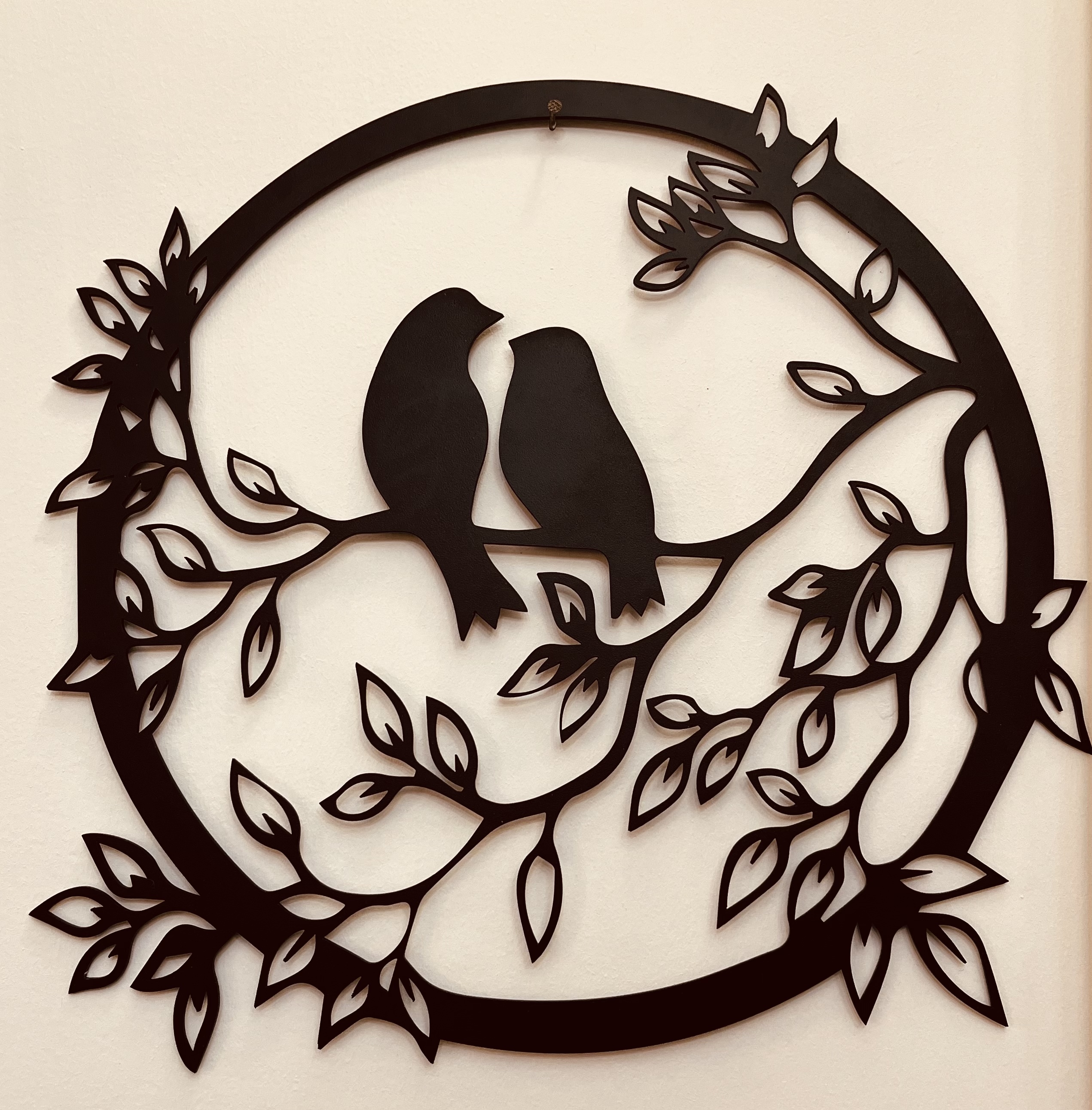 تابلو دکوراتیو دو پرنده 