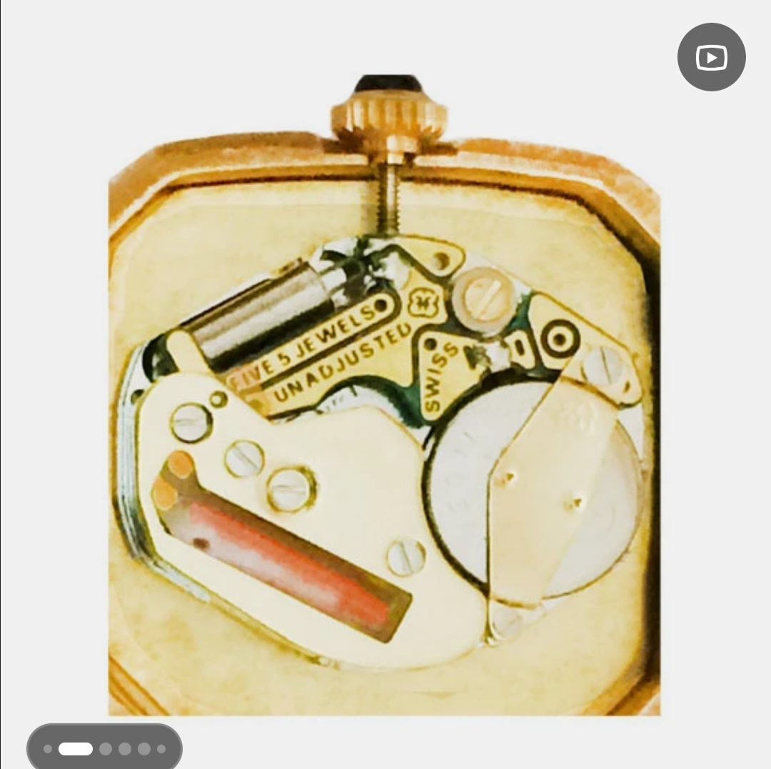 ساعت مچی کلکسیونی عتیقه طلا