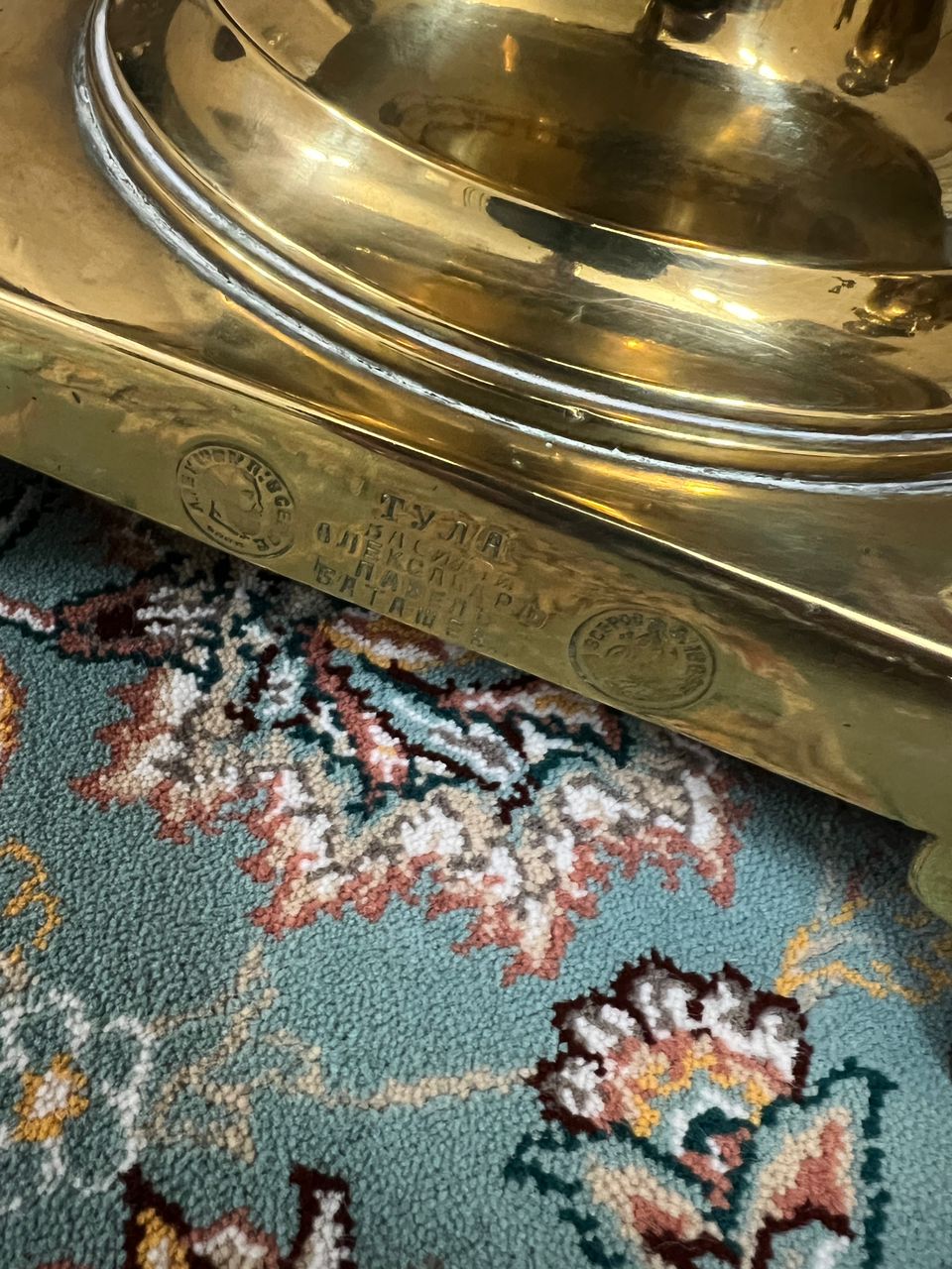 سماور عتیقه قدیمی ذغالی روس