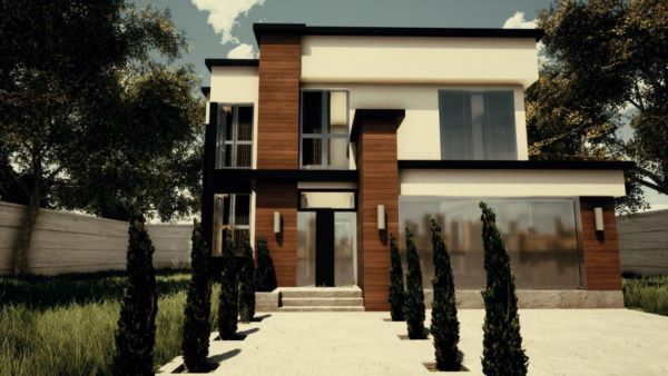 طراحی ویلا-طراحی لنداسکیپ