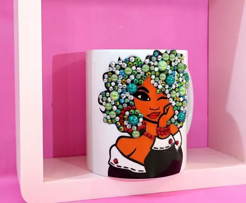 فروش ماگ نگین دار