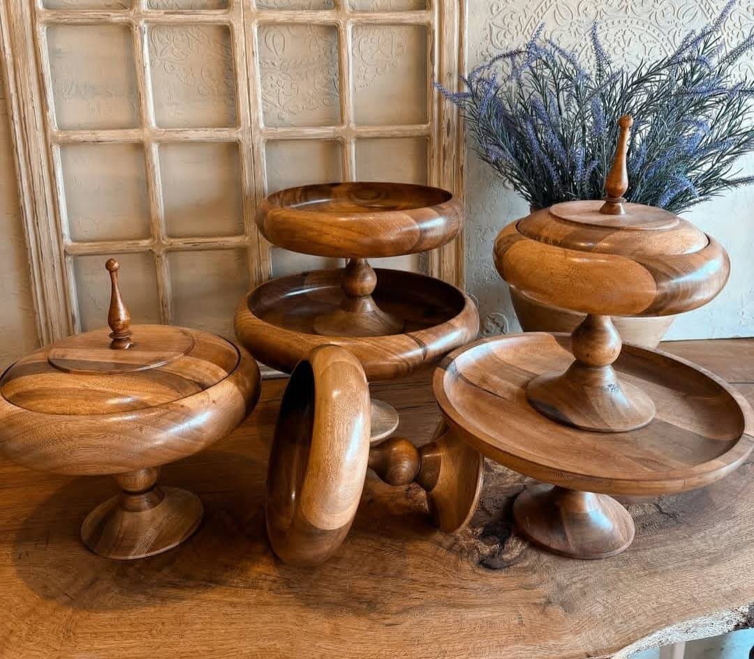 عرصه ظروف چوبی روستیک ، گالری فندوق