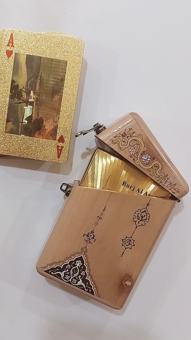 جعبه پاسور تکی تذهیب کاری