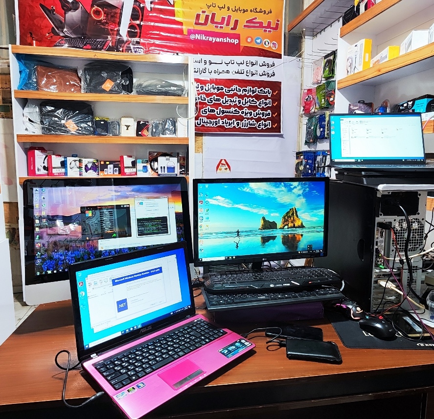 تعمیرات و نصب ویندوز و نرم‌افزار تخصصی