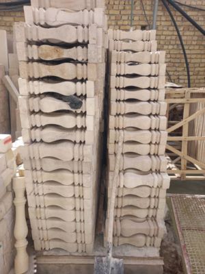 نما رومی نرده سنگی CNC استادی