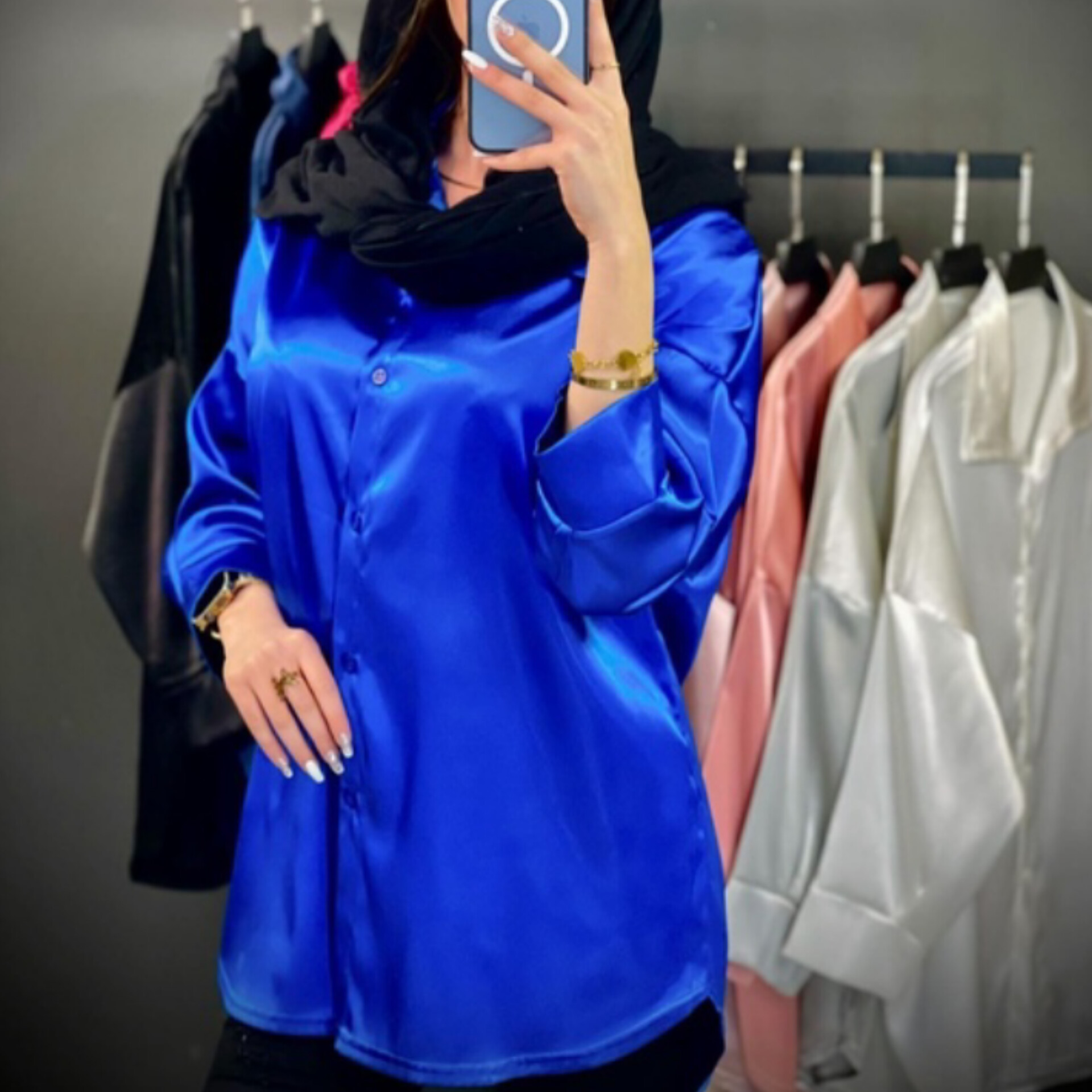 تولید و پخش شومیز زنانه ساتن