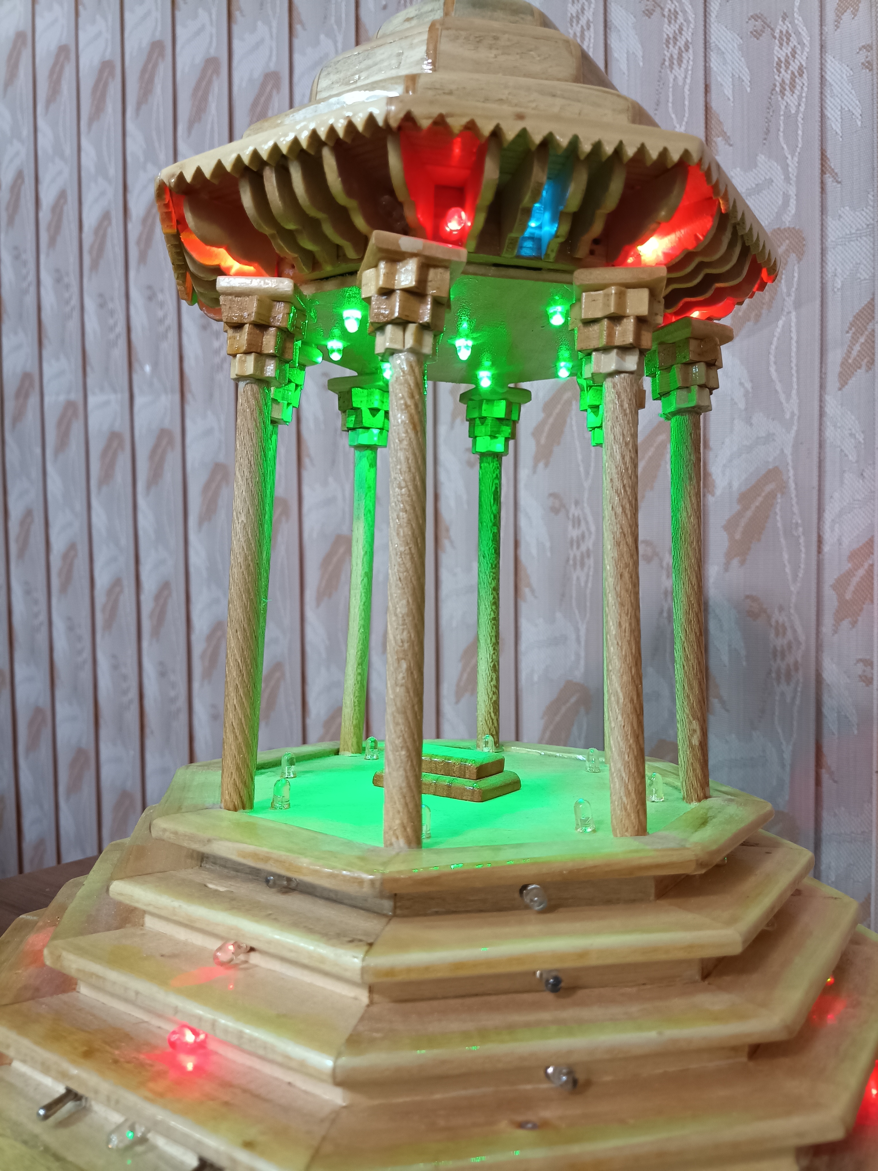 آباژور حافظیه تمام چوبی دست ساز