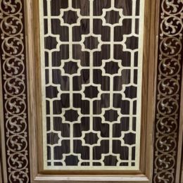 درب های تمام چوب هنری