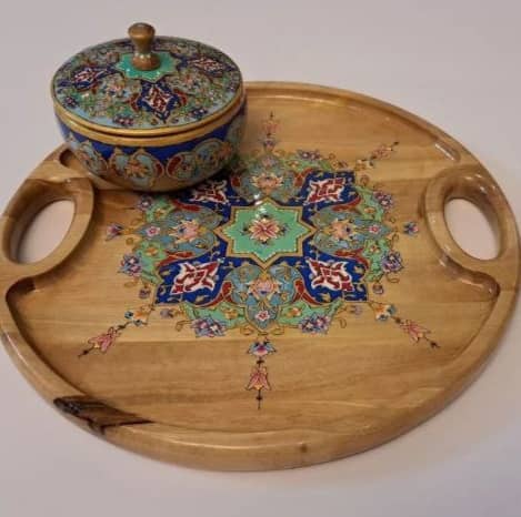ظروف چوبی با طراحی خاص