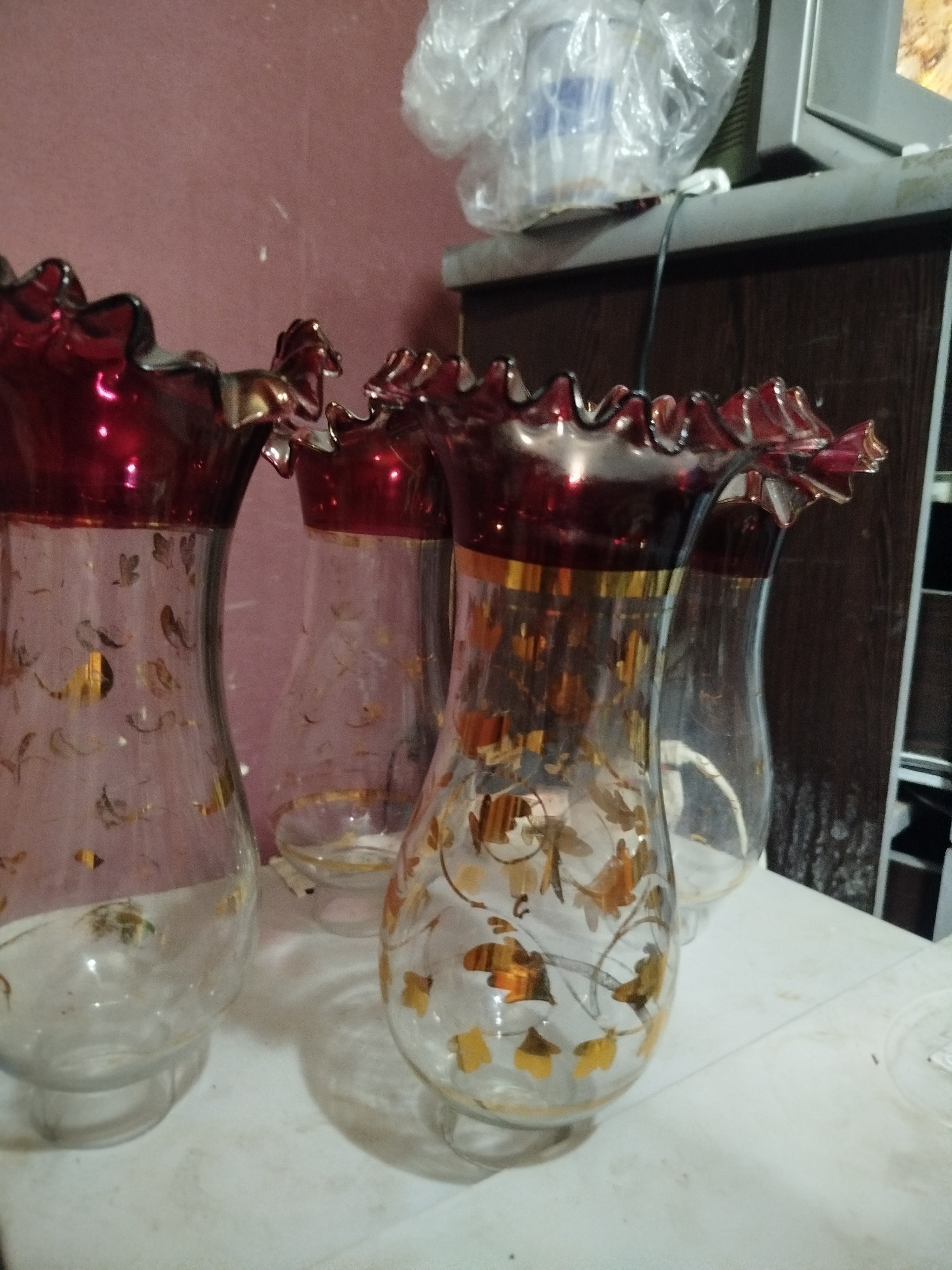 حباب جا شمعی اب طلا