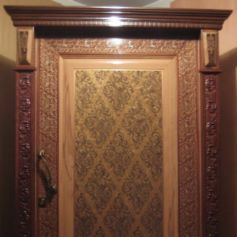 درب های تمام چوب هنری