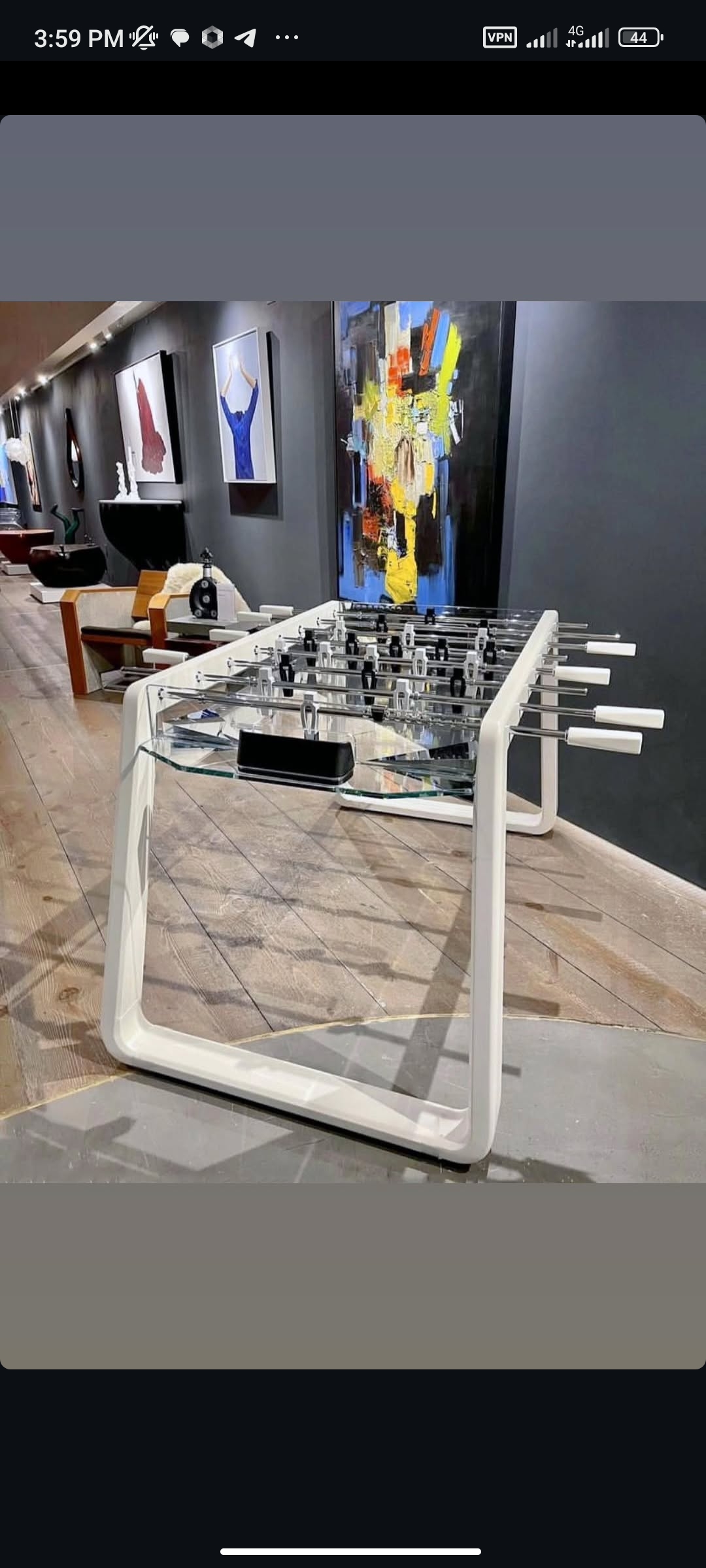 Luxury foosball table 