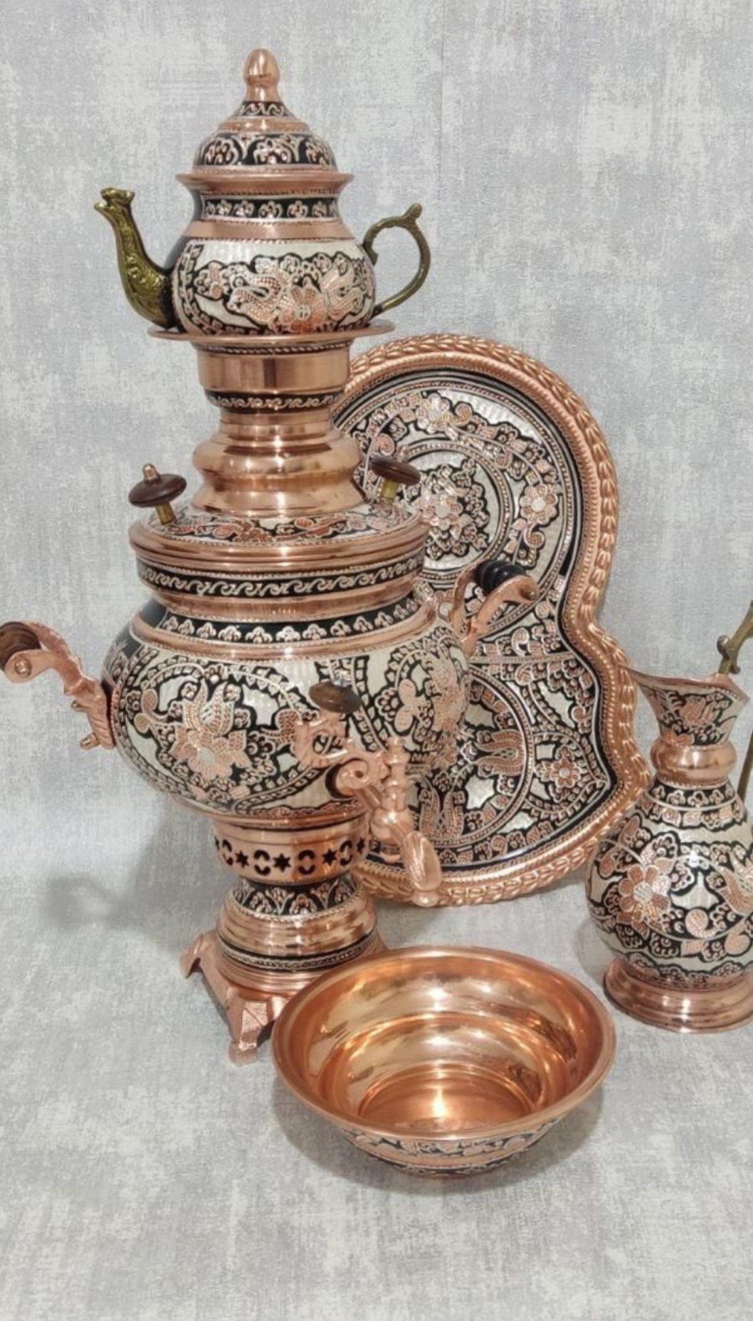 مس نقره کوب الماس تراش