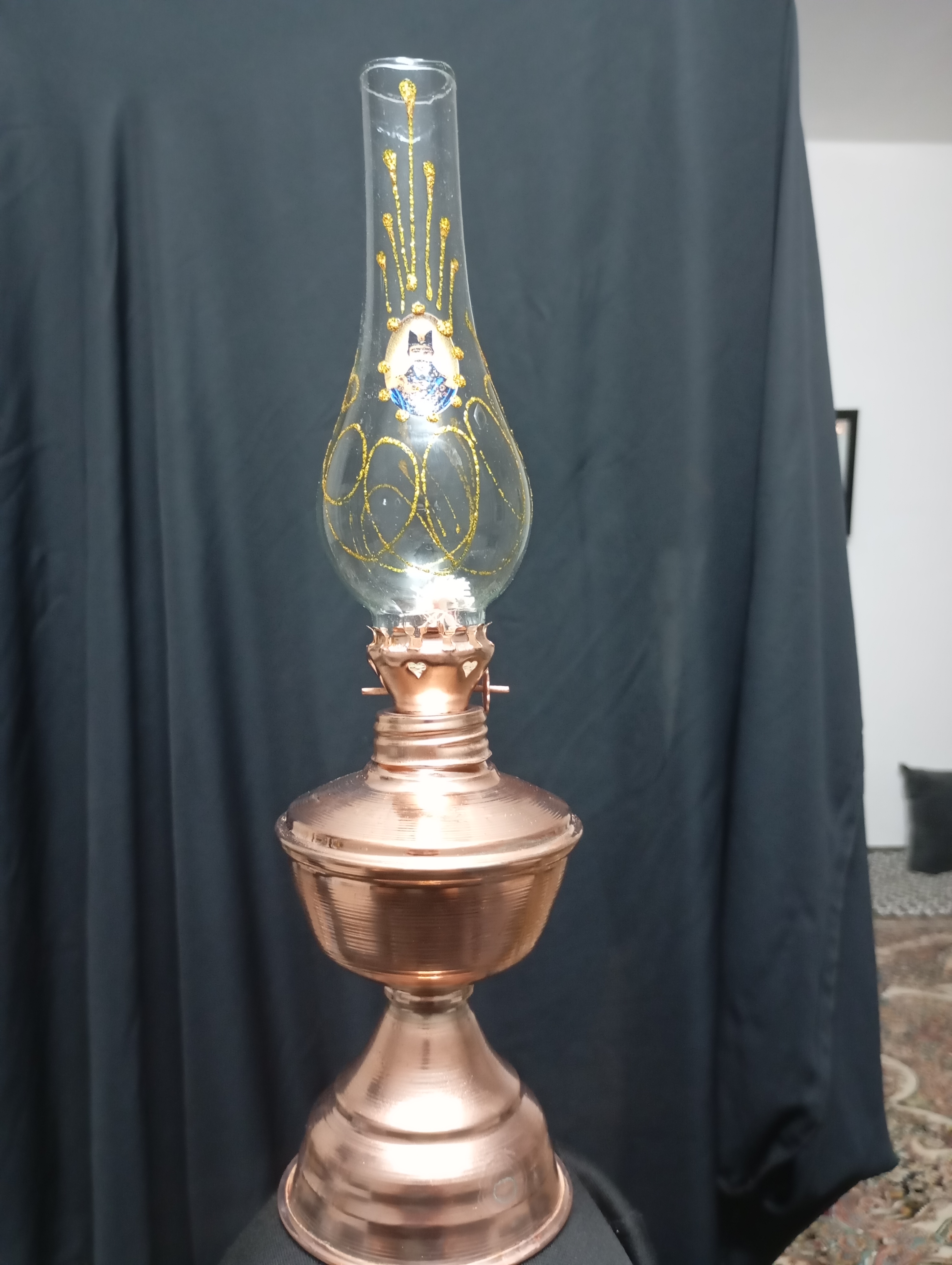 چراغ نفتی کوچک و زیبا