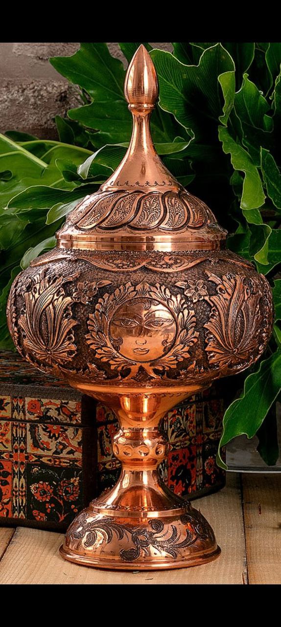 ظرفهای قلمزنی و شیشه ای