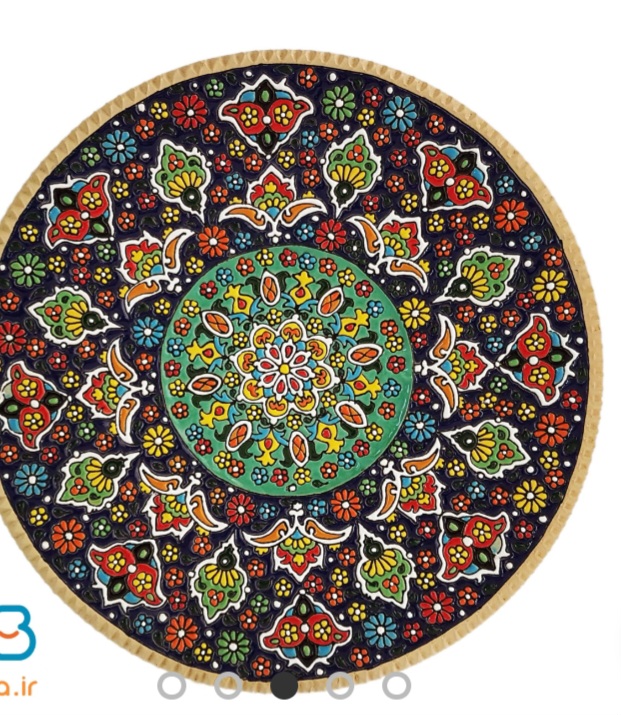 ظروف سفال میناکاری 