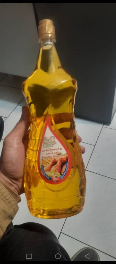 روغن کنجد و آفتابگردان خالص و بدون پالم