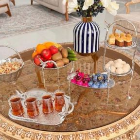 سرویس پذیرایی بالرین آلومینیوم 