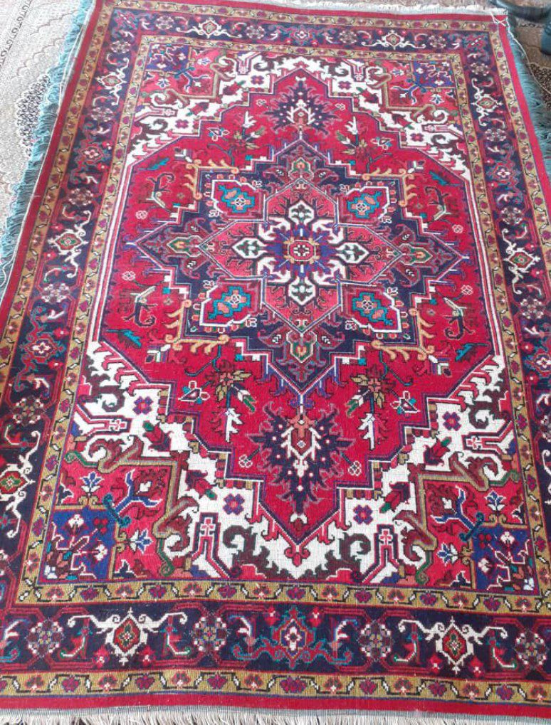 فرش هریس انگشت بافت