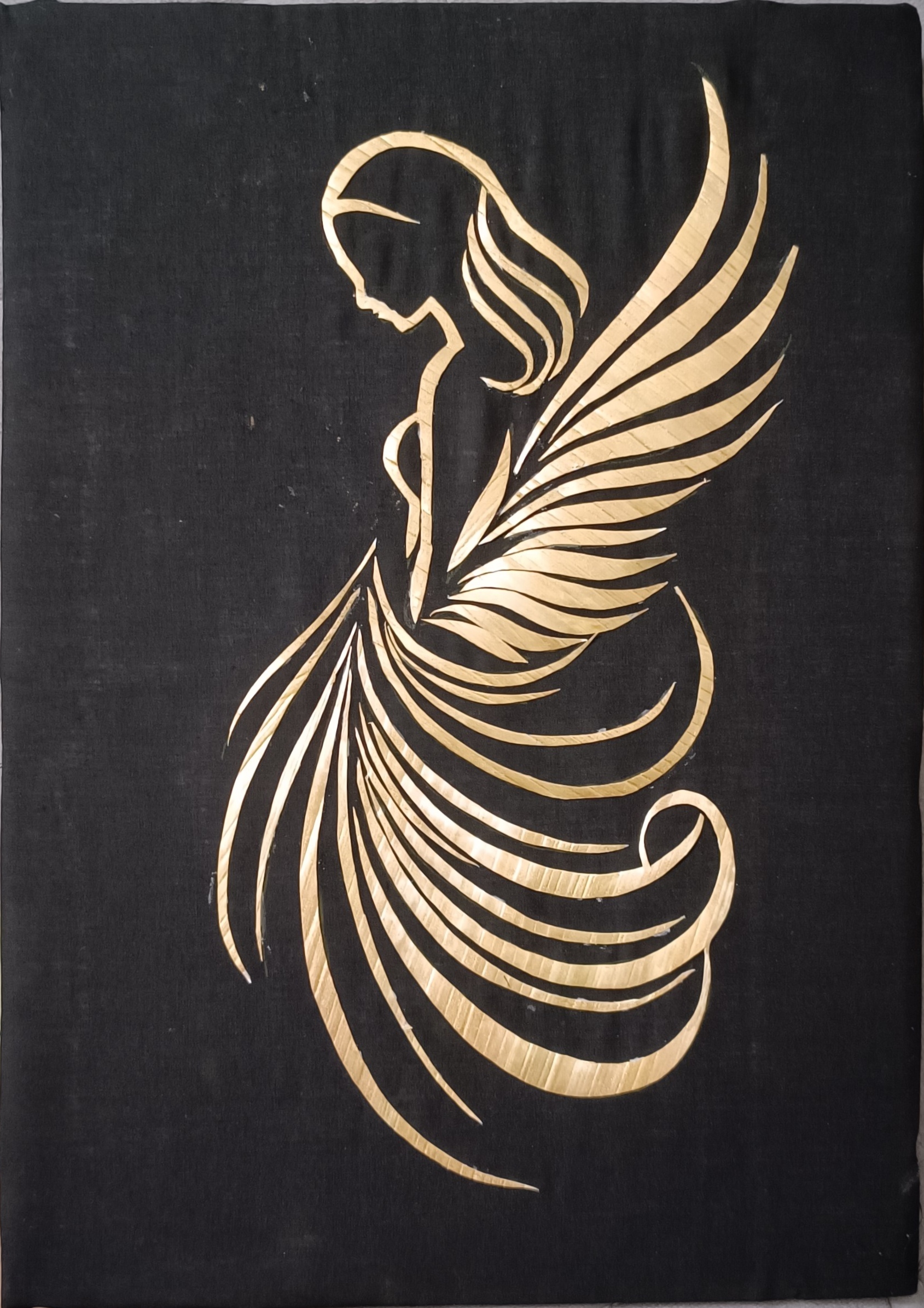 تابلوهای معرق با ساقه گندم