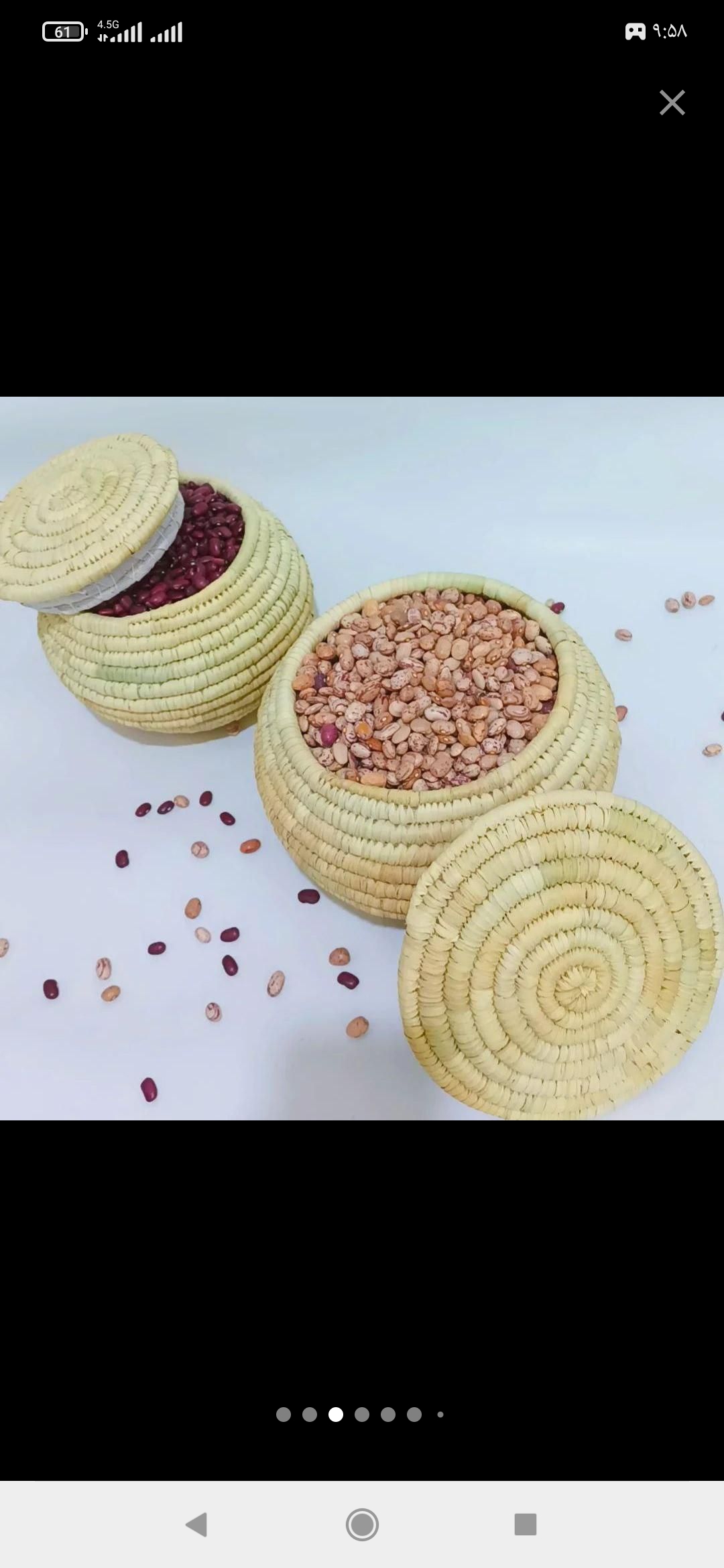 صنایع دستی حصیری 