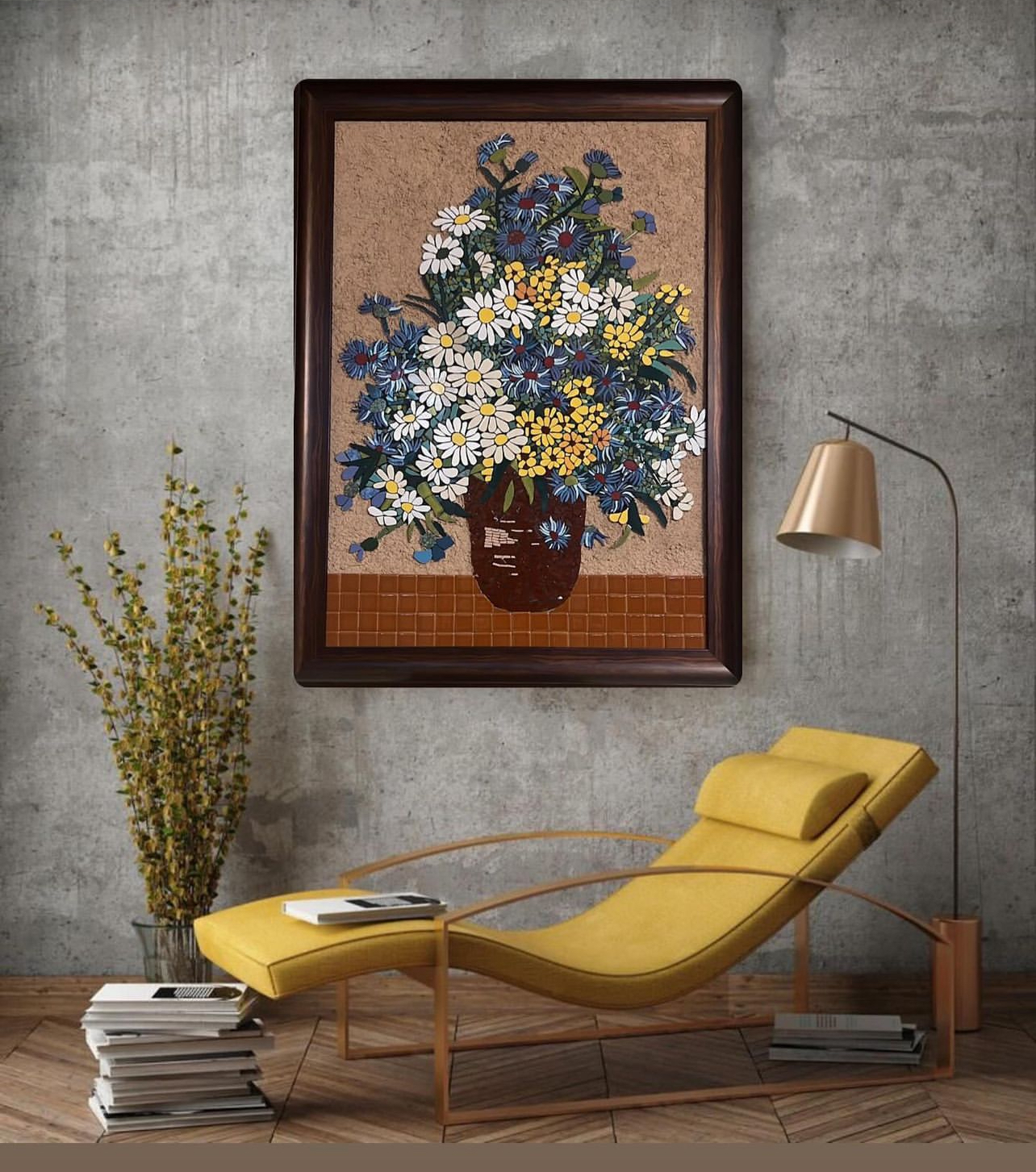 تابلو نقاشی موزاییک