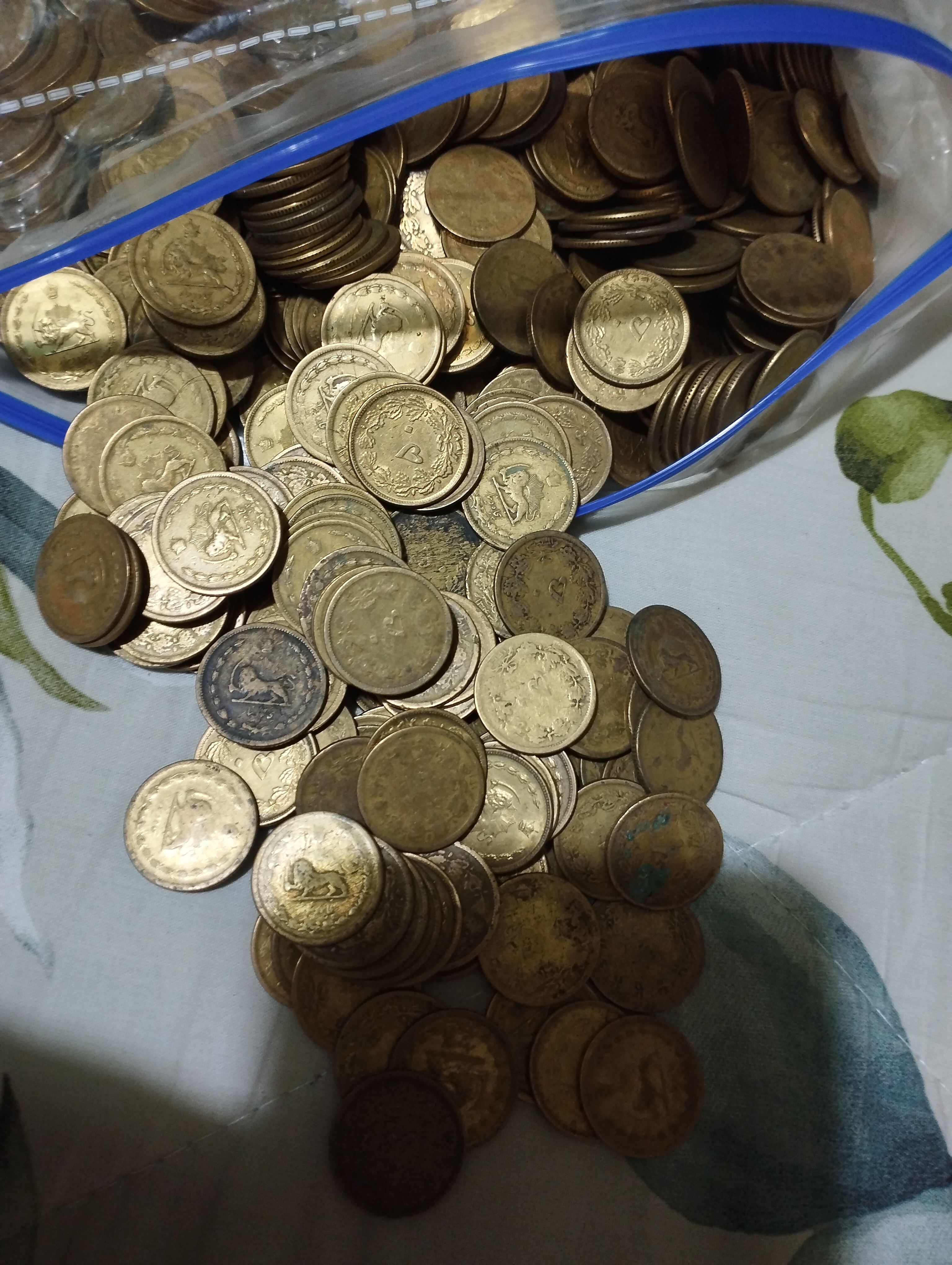 سکه ۵۰دینار پهلوی