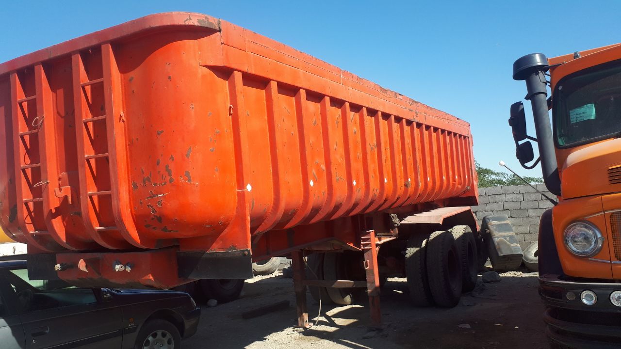 آگهی فروش اتاق کمپرسی تریلی دو محور  