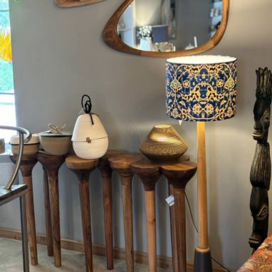 میز جلو مبلی تمام چوب