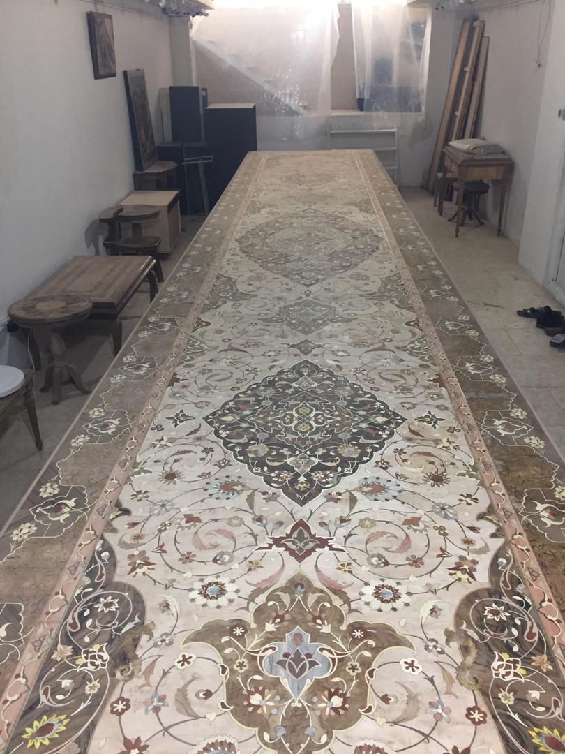 میز خاص 9متری معرق