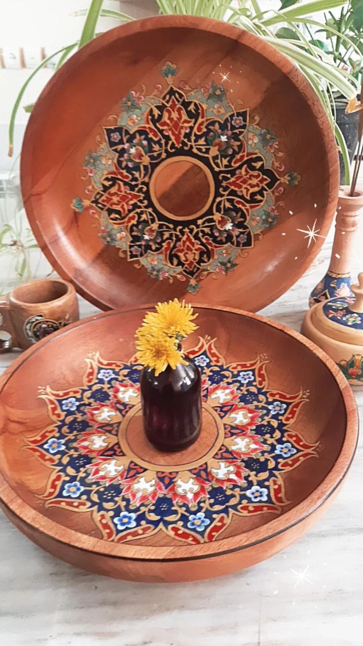 تذهیب روی چوب