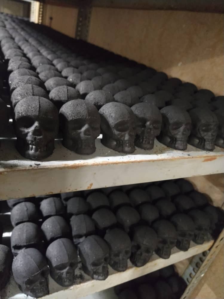 زغال اسکلت ملکه ایران