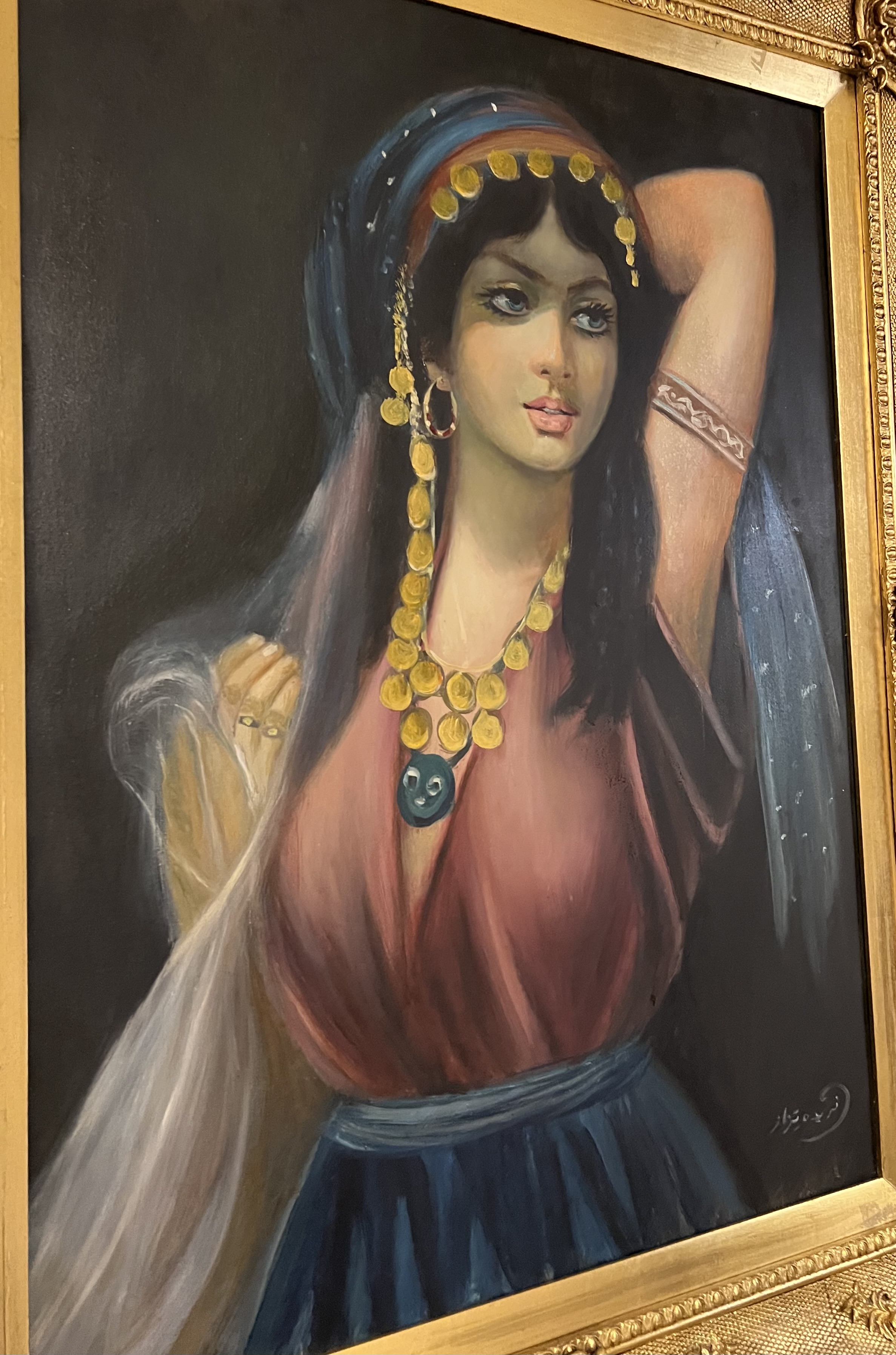 نقاشی۴۰ ساله - فریده تیرناز