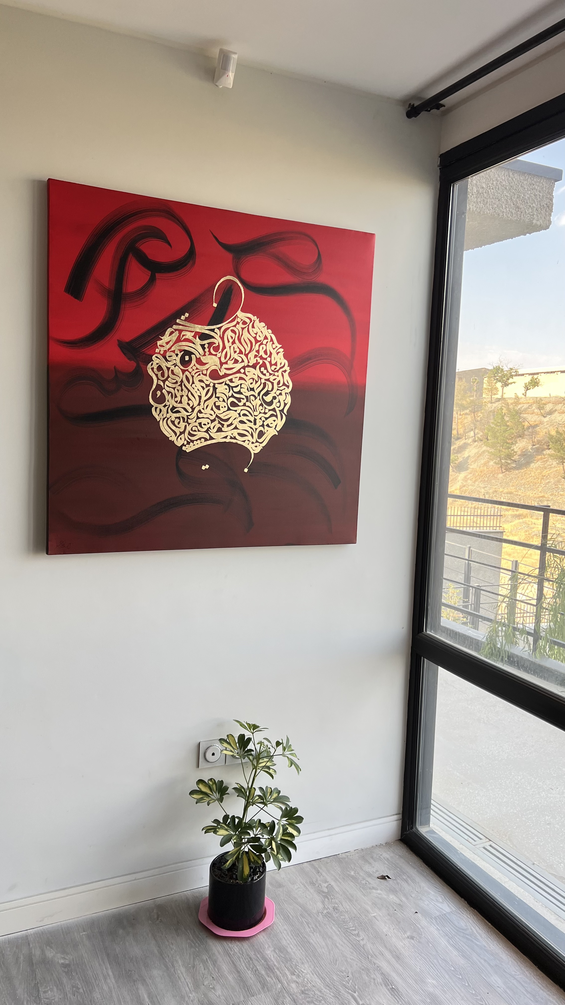 تابلو نقاشی کالیگرافی