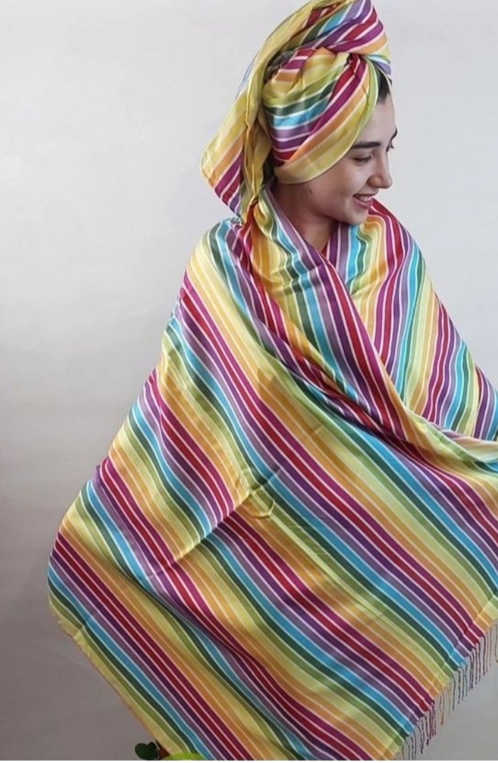 حوله کاملا نخی با جذب کامل آب