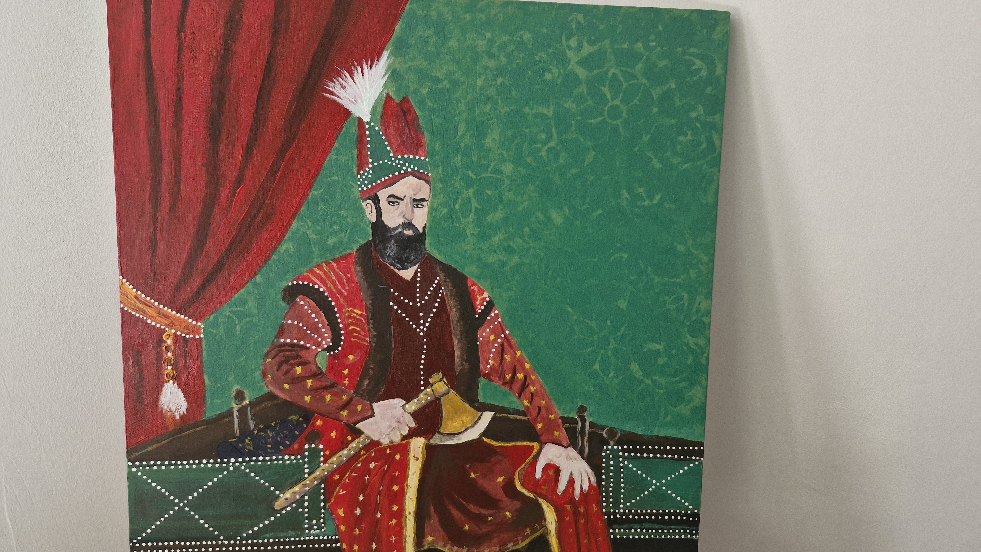 تابلو نقاشی نادر شاه 