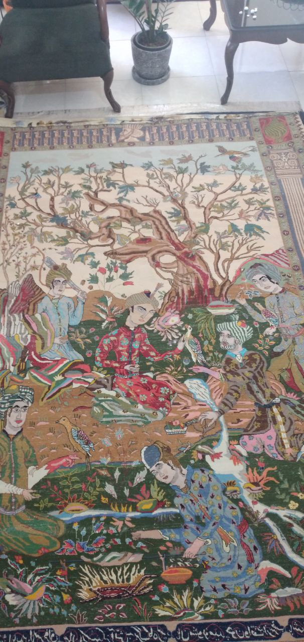 تابلو فرش شناسنامه دار 6 متری 