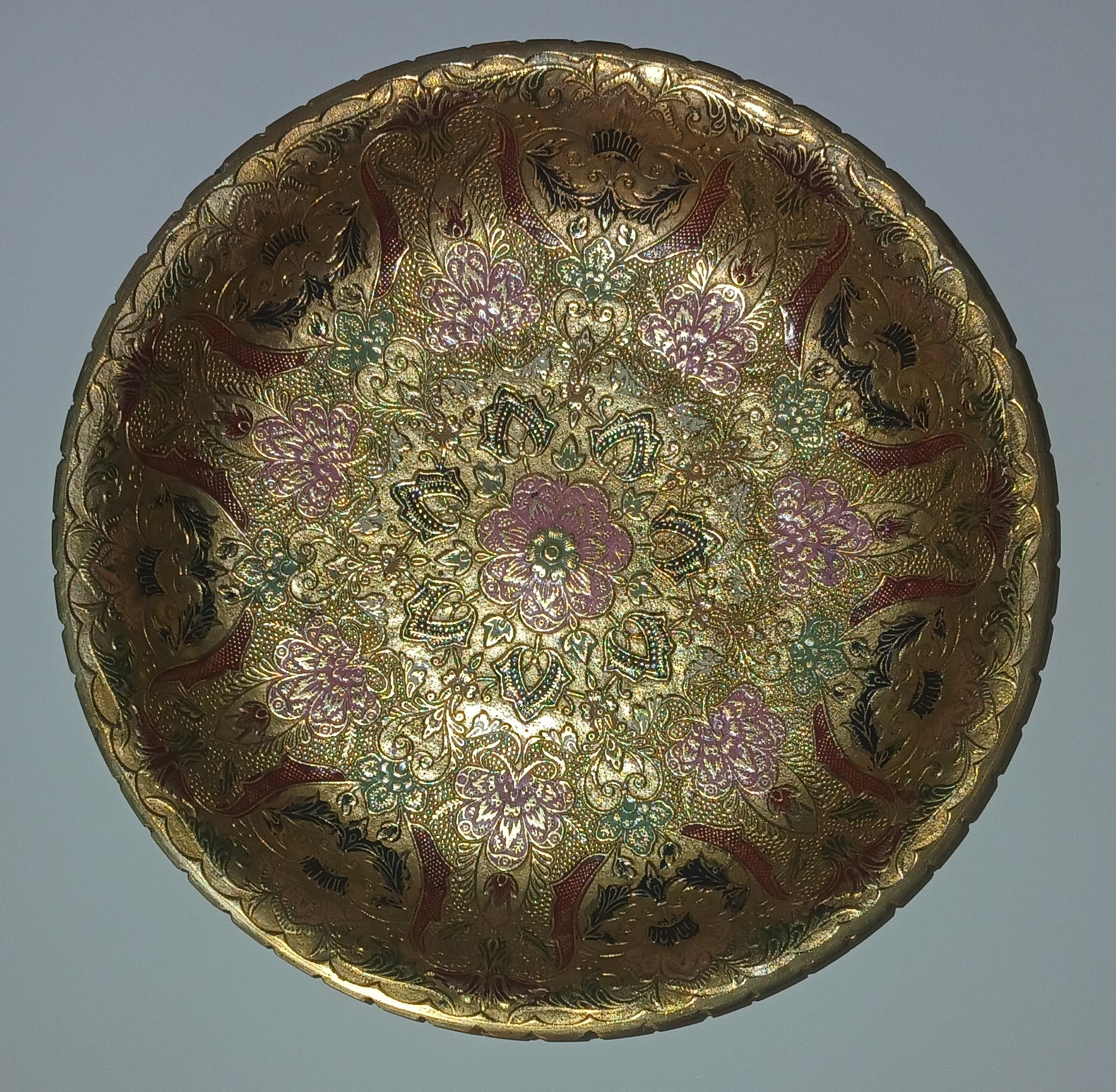 میوه خوری برنجی عتیقه  قدمت یک قرن