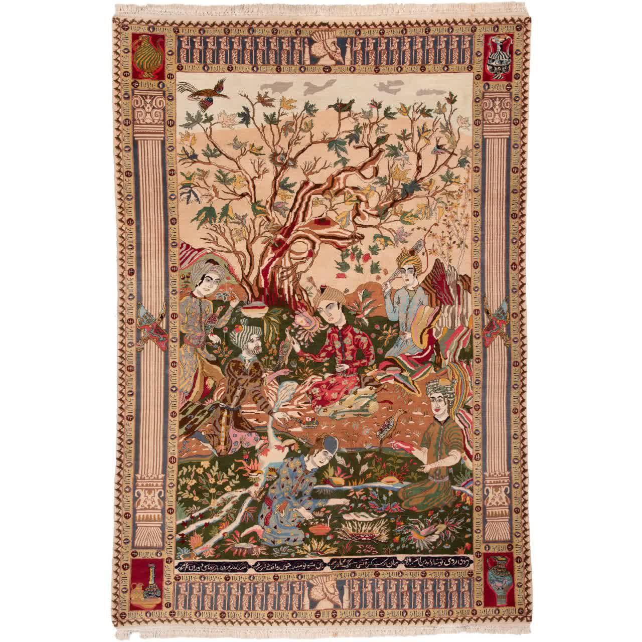 تابلو فرش شناسنامه دار 6 متری 