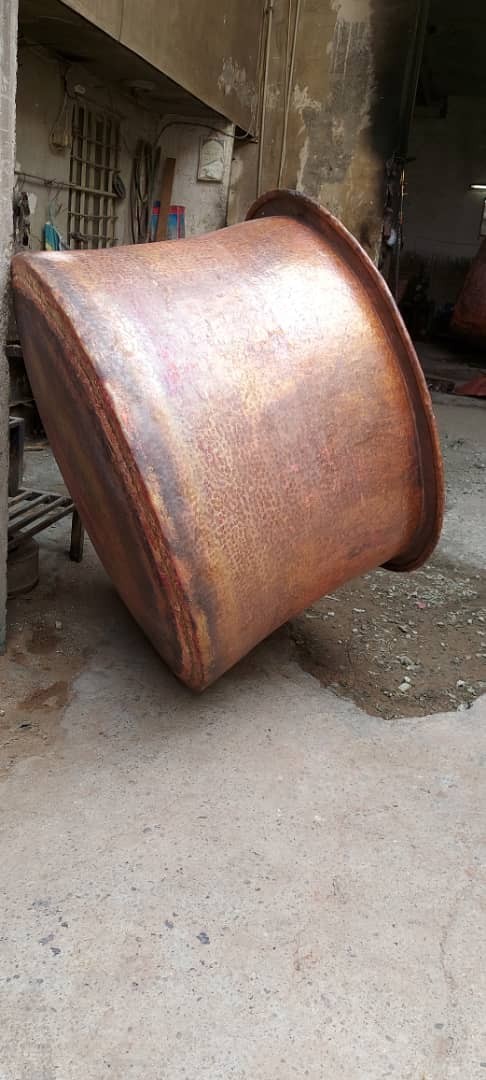 دیگ مسی .copper pot