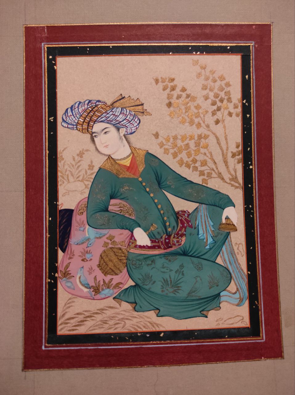 تابلو نگارگری ایرانی بسیار زیبا