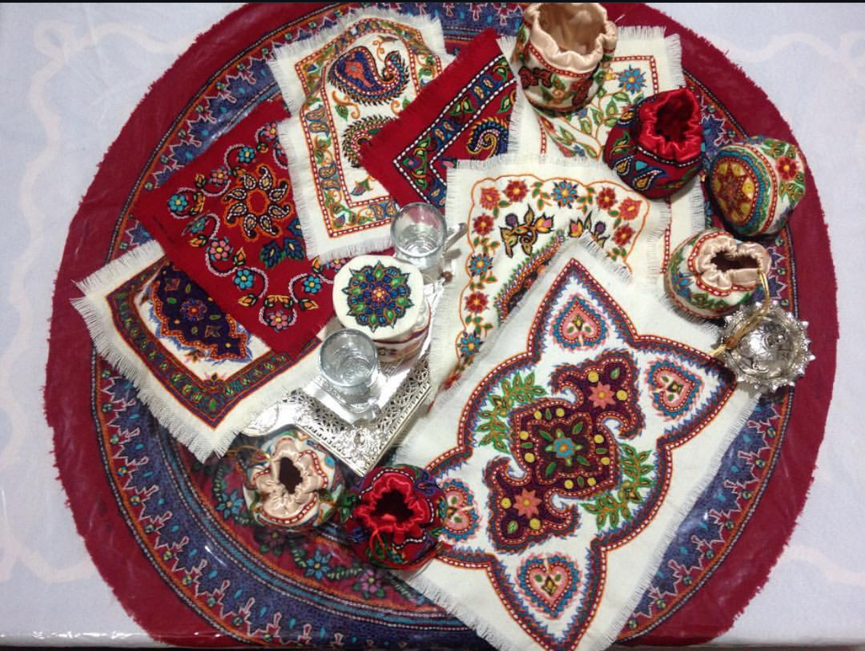 صنایع دستی و پته دوزی