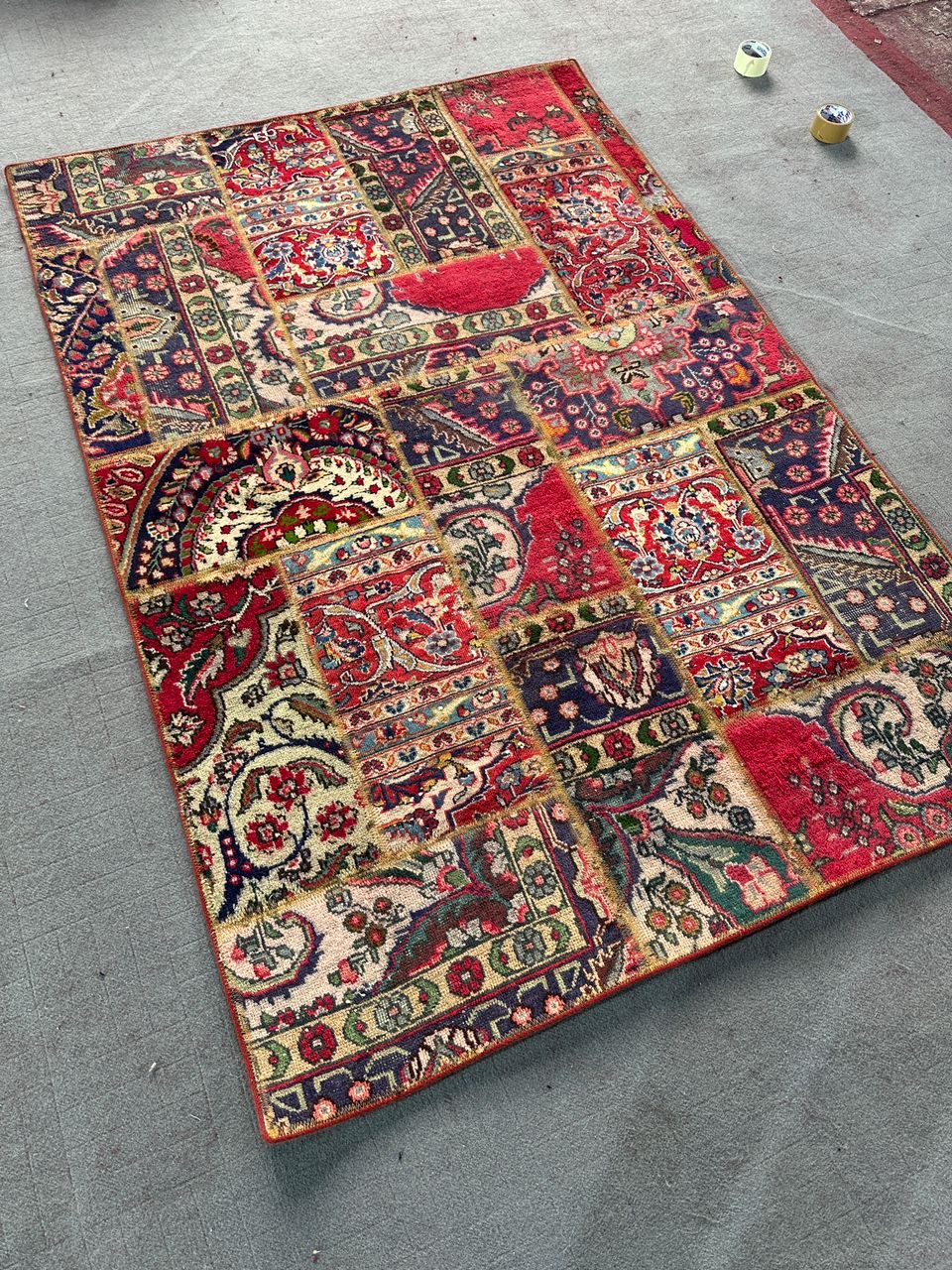 فرش دستباف ترکیبی