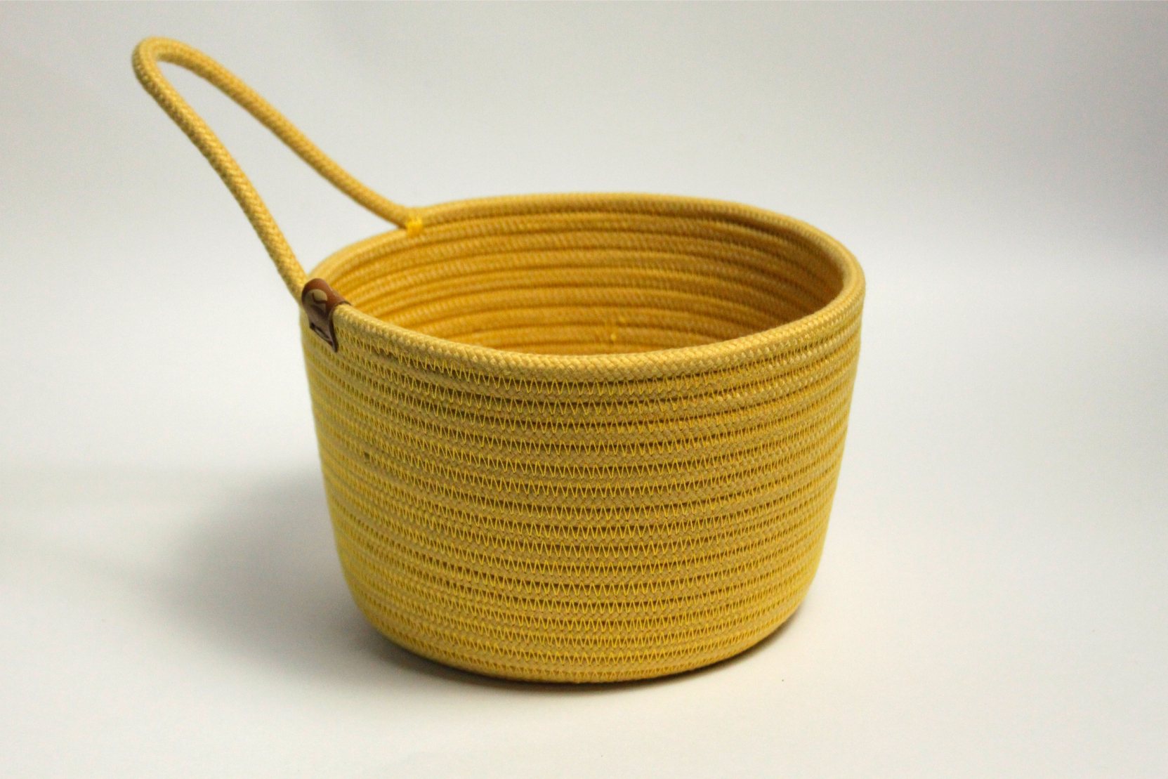Cotton rope basket 