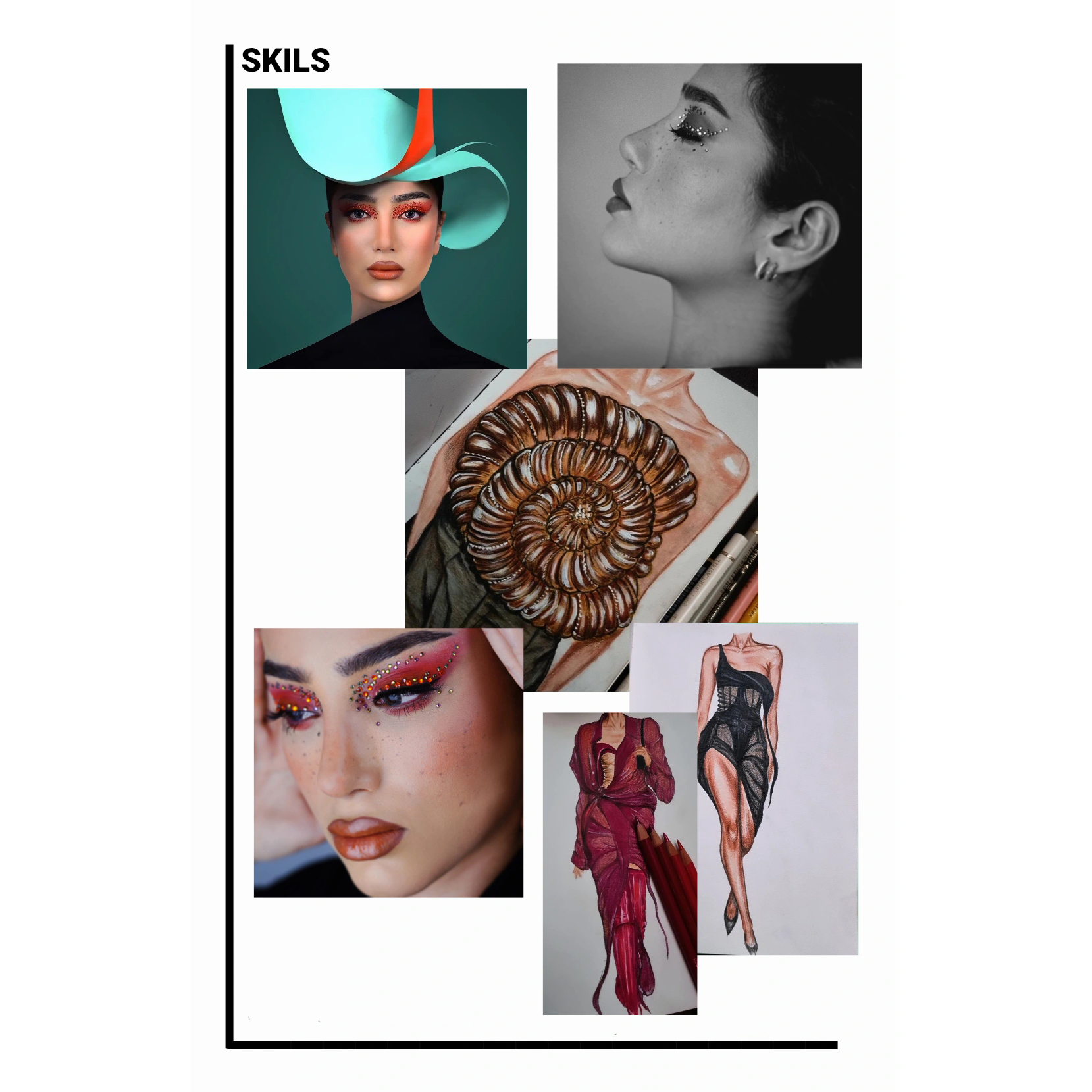 طراح لباس هستم