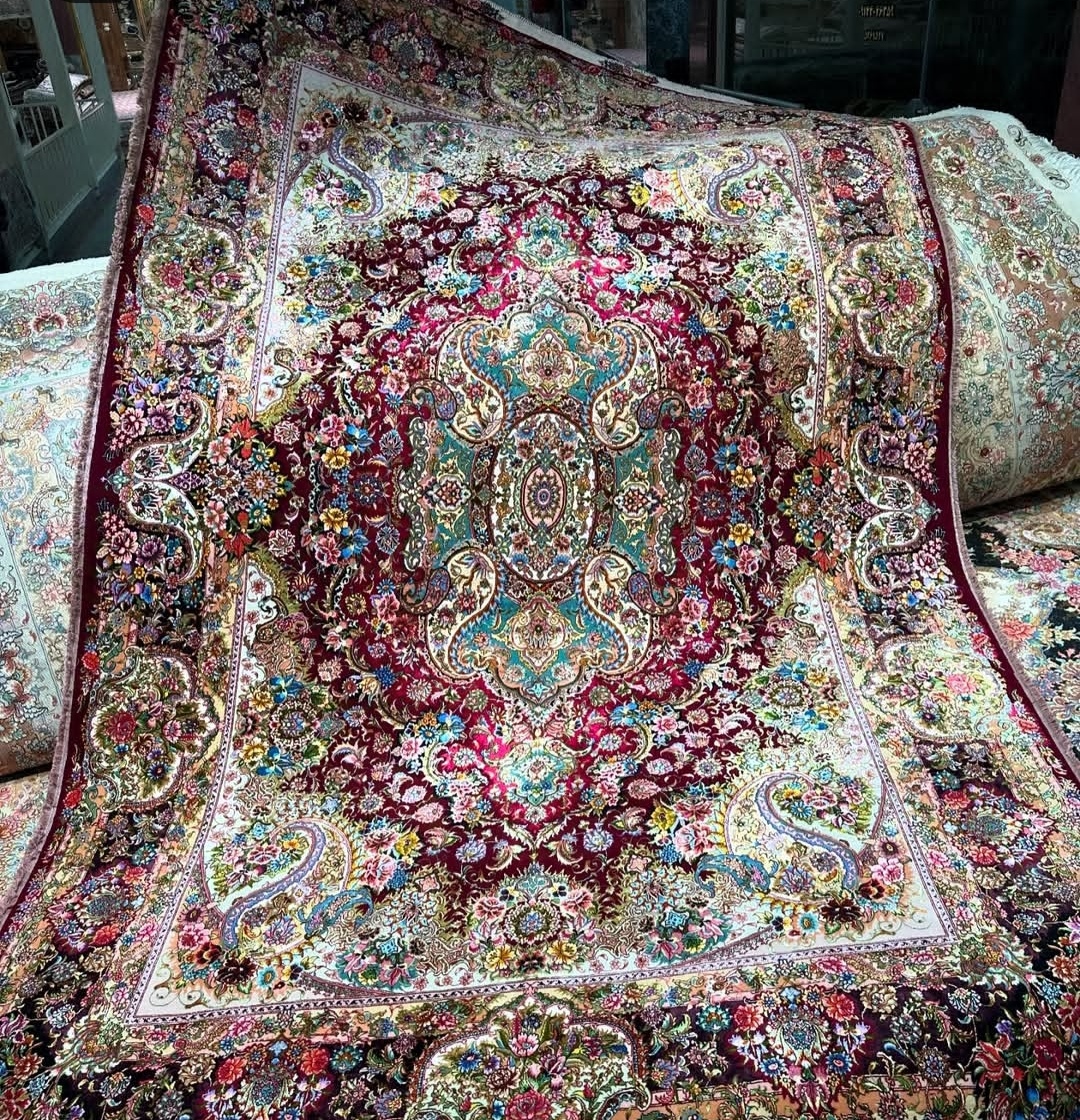 السجاد الیدوی الحریری من تبریز