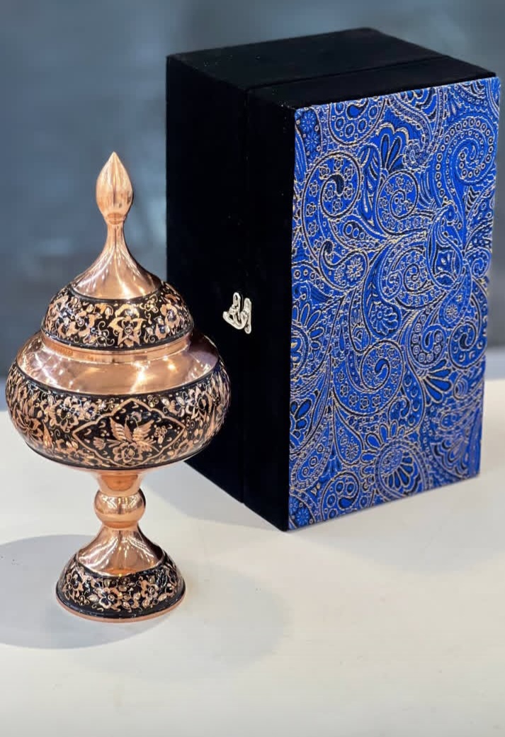 صنایع دستی ظروف میناکاری ومسی 