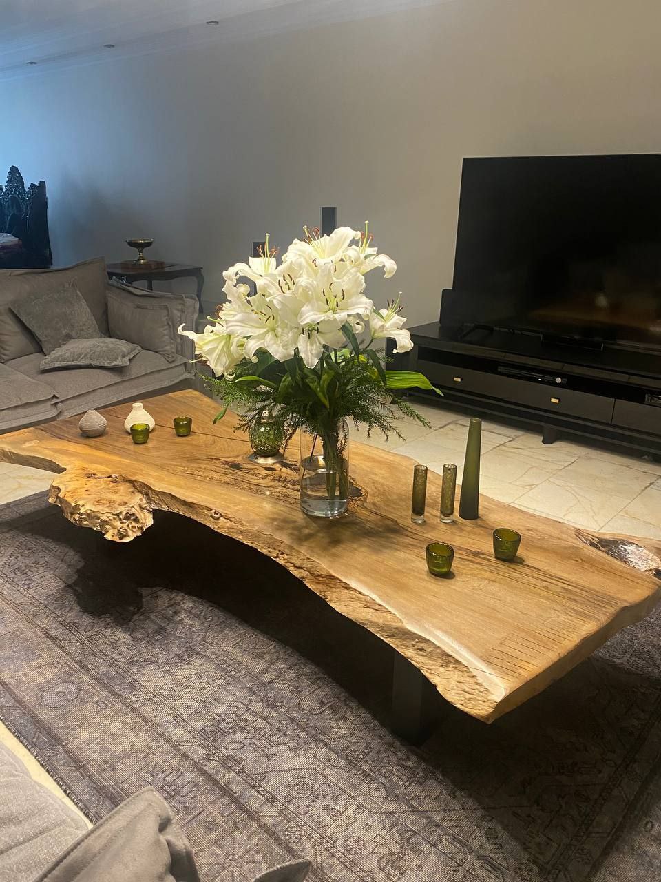 میز ناهار خوری چوبی روستیک
