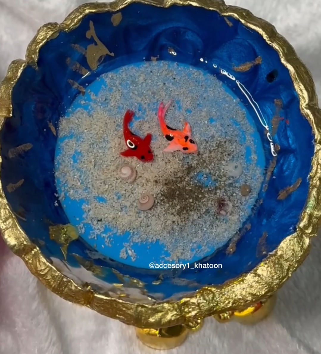 حوضچه ماهی رزینی